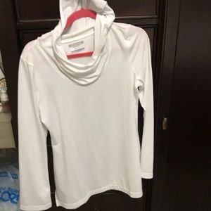 Columbia hoodie pullover white med new